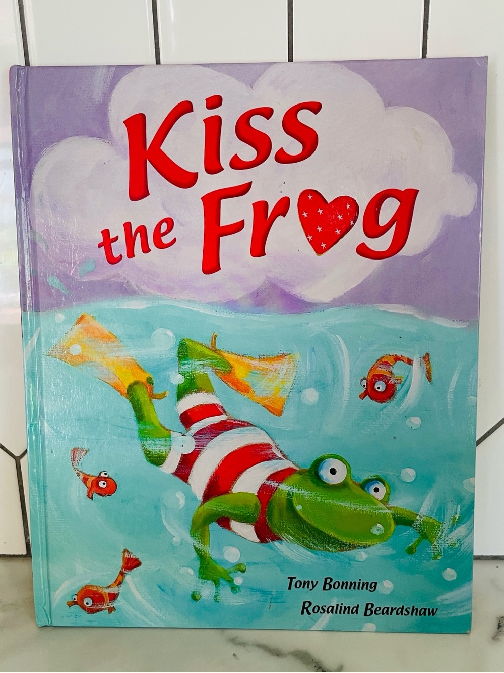 Kiss the Frog Hardcover Children’s Book